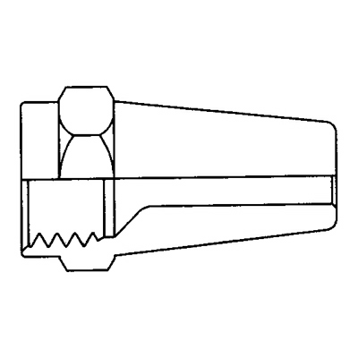 TITON 41X3 LONG FLARE NUT
