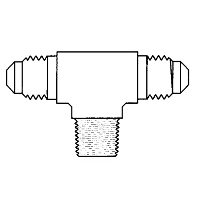 TITON 45X12X8 FLARE TEE