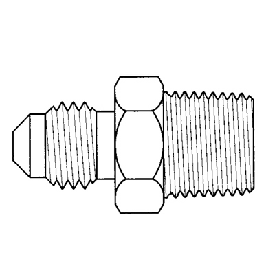 TITON 48X6X6 MALE FLARE UNION