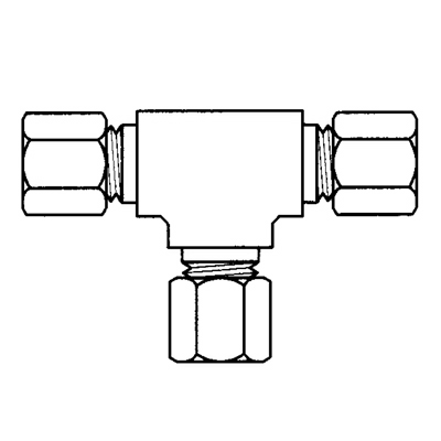 TITON 64X3 UNION TEE
