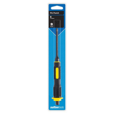 SUTTON PIN PUNCH 4.0mm X 185mm SOFT GRIP