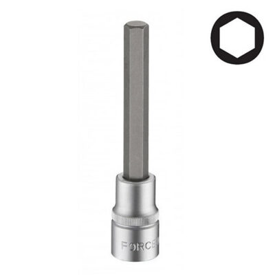 FORCE 1/2DRV 10mm x 100mm INHEX SOCKET