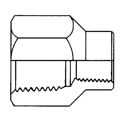 TITON 3304X6X2 REDUCING SOCKET