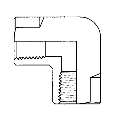 TITON 3500X4 F/F ELBOW